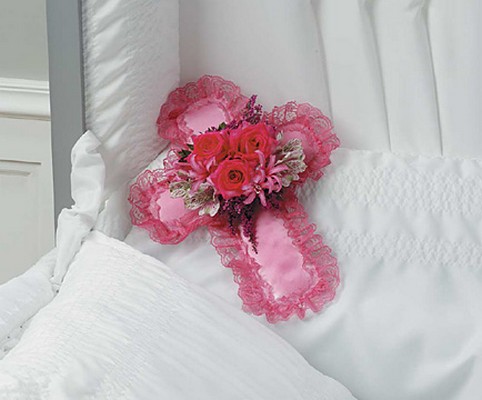 Casket Pillow from Verzaals Florist and Events in Wilmington, NC